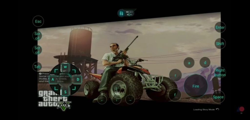 play gta 5 on android with netboom emulator