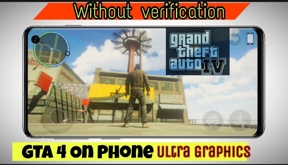GTA 4 For Mobile / No Verification / Ultra Realistic